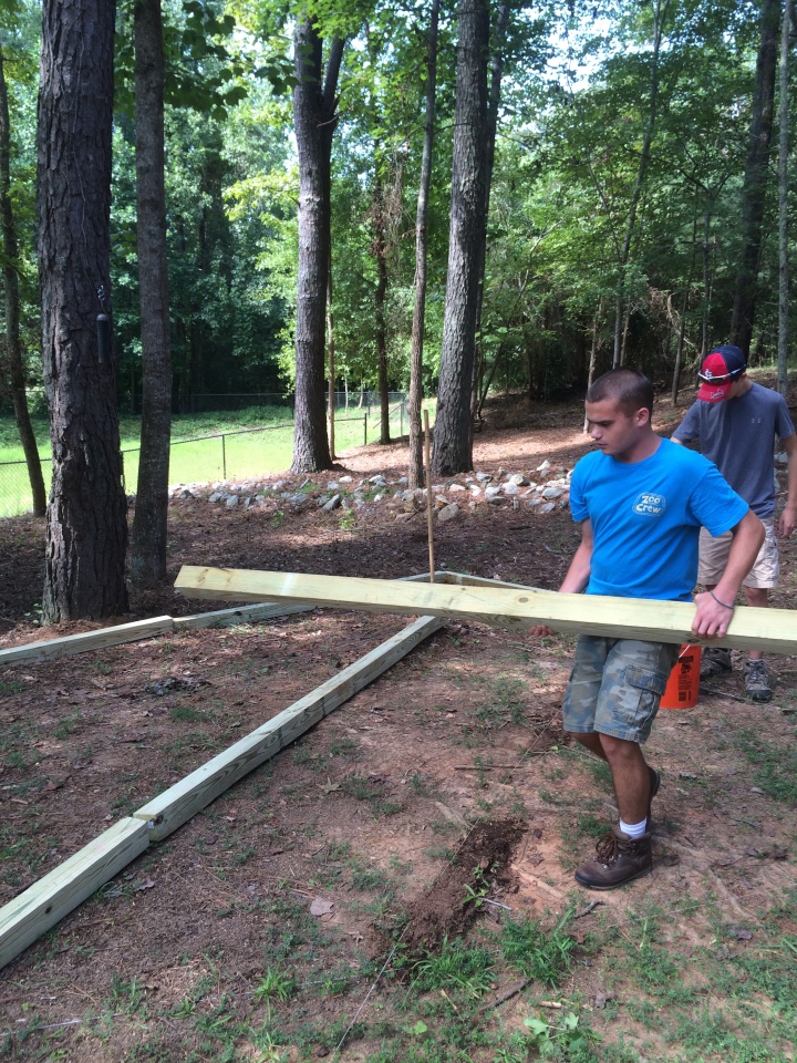 Construction and Dedication of the Saint Francis Memorial Garden